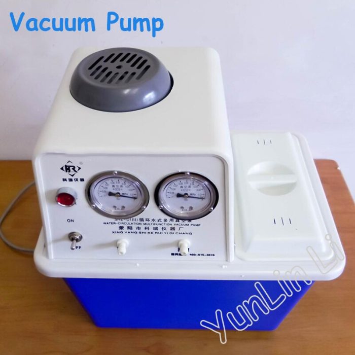 Multi Purpose Circulating Water Vacuum Pump Standard Anti Corrosion Double Table Double Pumping For Laboratory Teaching