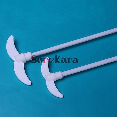 PTFE 250mm To 500mm Stirring Paddle Stirring Potstick Rods For School Lab Experiment 2