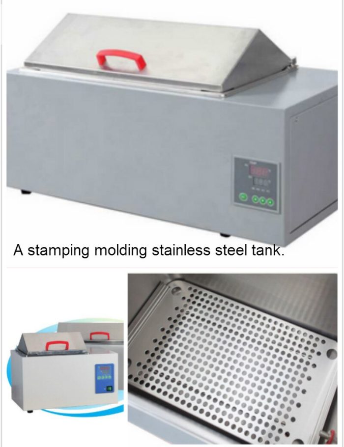 Precision Thermostat Water Bath BWS 27 LCD Display Water Bath Boiler Heating Capacity 20L Temperature Range 4