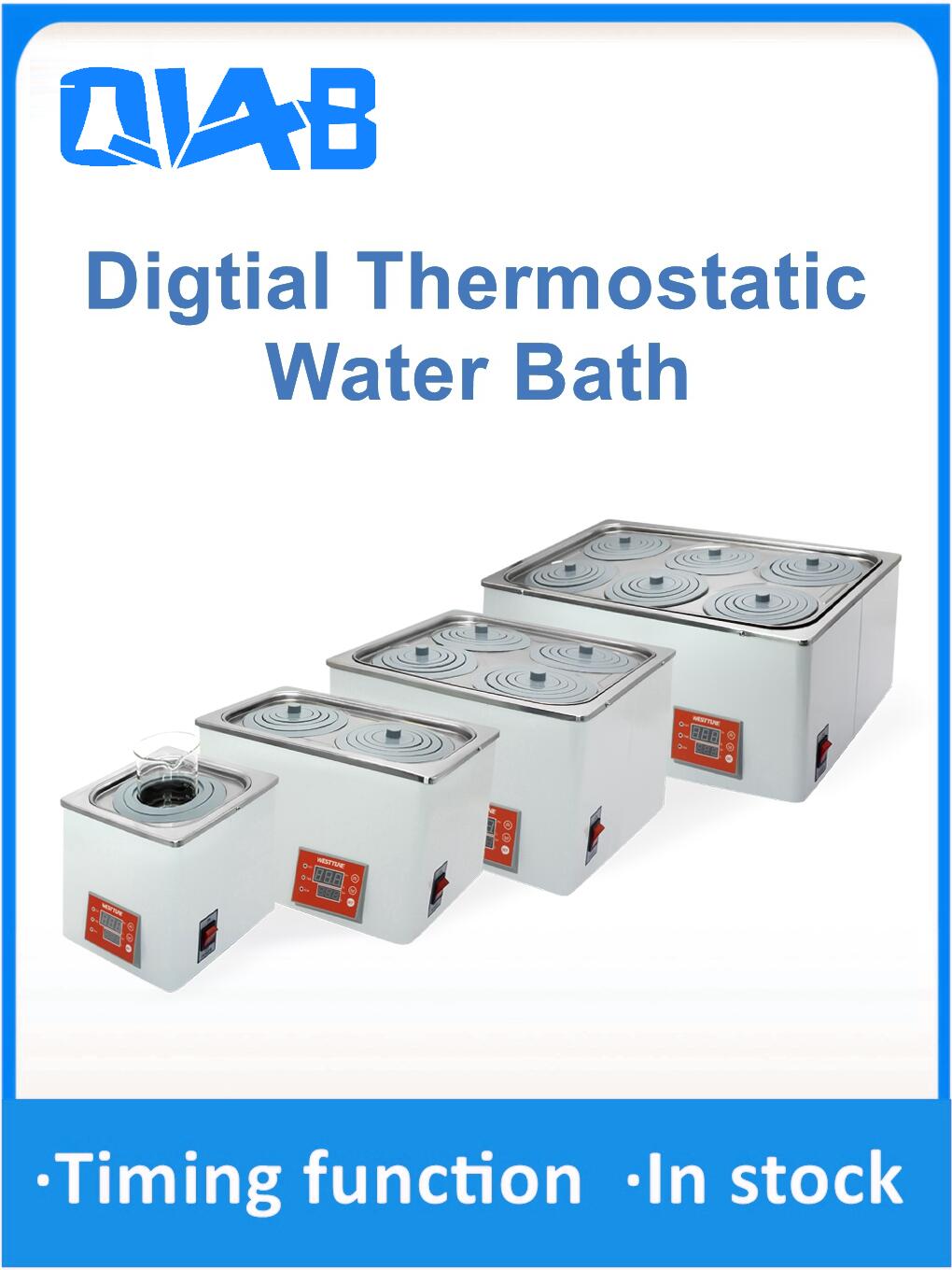 QLAB HWB Series Laboratory Device Digital Water Bath Small Constant Temperature Thermostatic Tank