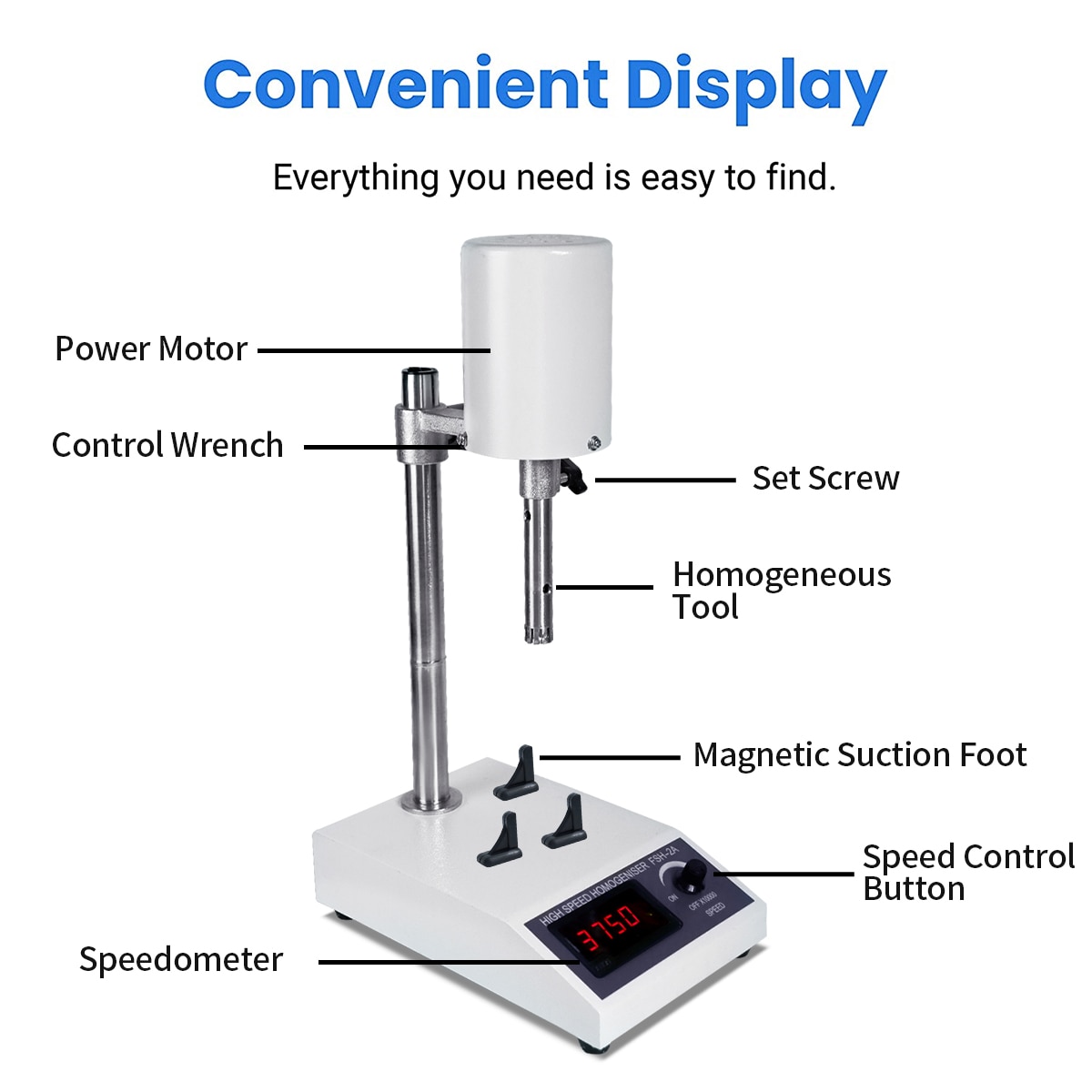 Small Laboratory High Speed Homogenizer For Pigment