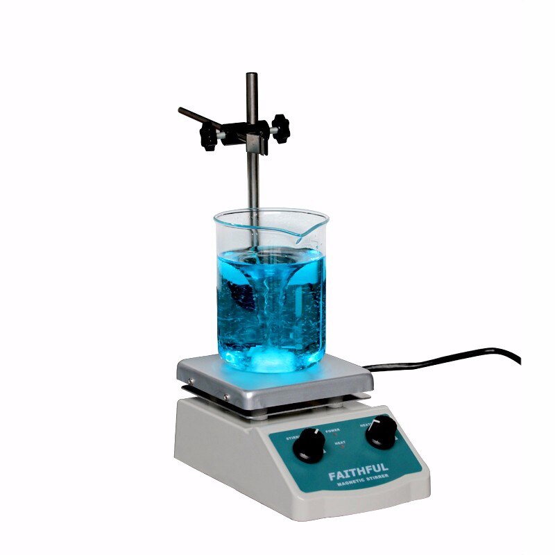 SH 2 Laboratory Magnetic Stirrer With Heating Lab Stir Plate Blender Mixer Hot Plate With Magnetic 1