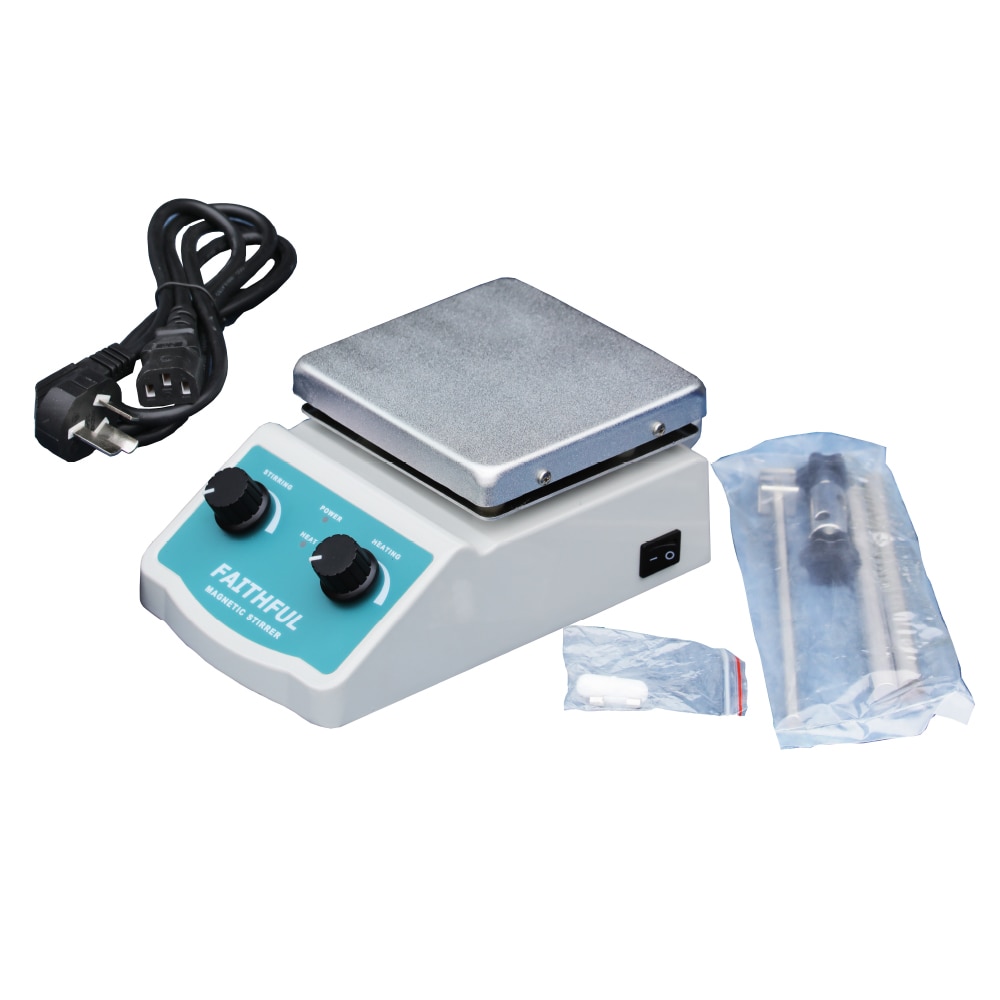 SH 2 Laboratory Magnetic Stirrer With Heating Lab Stir Plate Blender Mixer Hot Plate With Magnetic