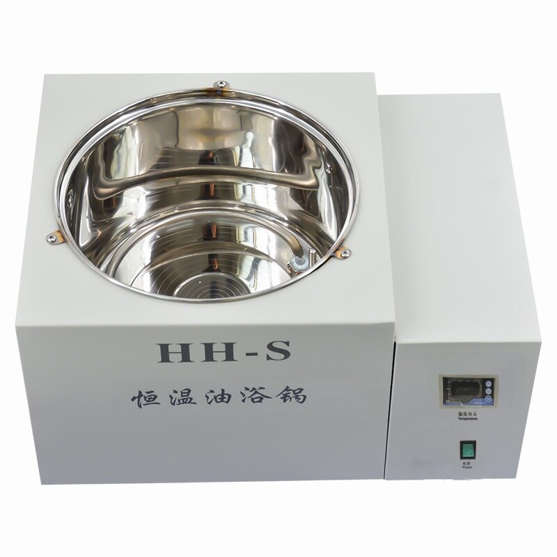 Thermostat Oil Bath Water Bath Boiler Heating Constant Temperature Tank Square Single Holes HH S Capacity 7