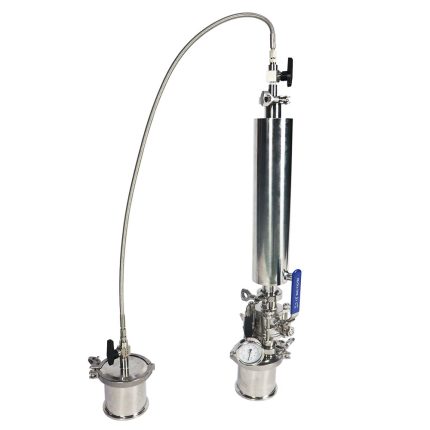 ZOIBKD Laboratory Equipment 0 25LB Pressure Extraction Kit 304 Stainless Steel Material Household Extractor