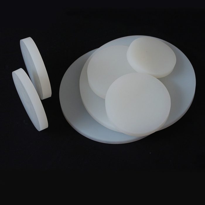 1 2 5 10pcs White Round Silicone Rubber Sheet Seal Gaskets Pad Diameter 30 40 50 4