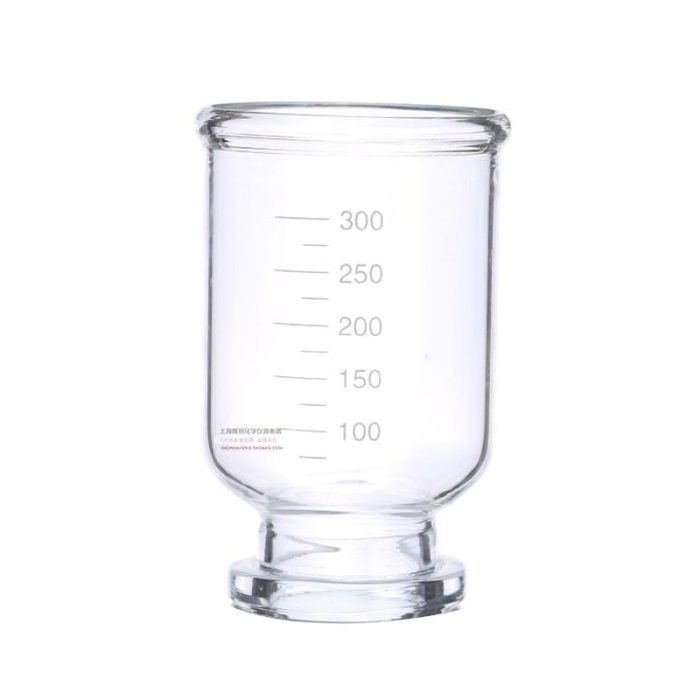1000mL Vacuum Filtration Apparatus With Rubber Tube Glass Sand Core Liquid Solvent Filter Unit Device Lab 2