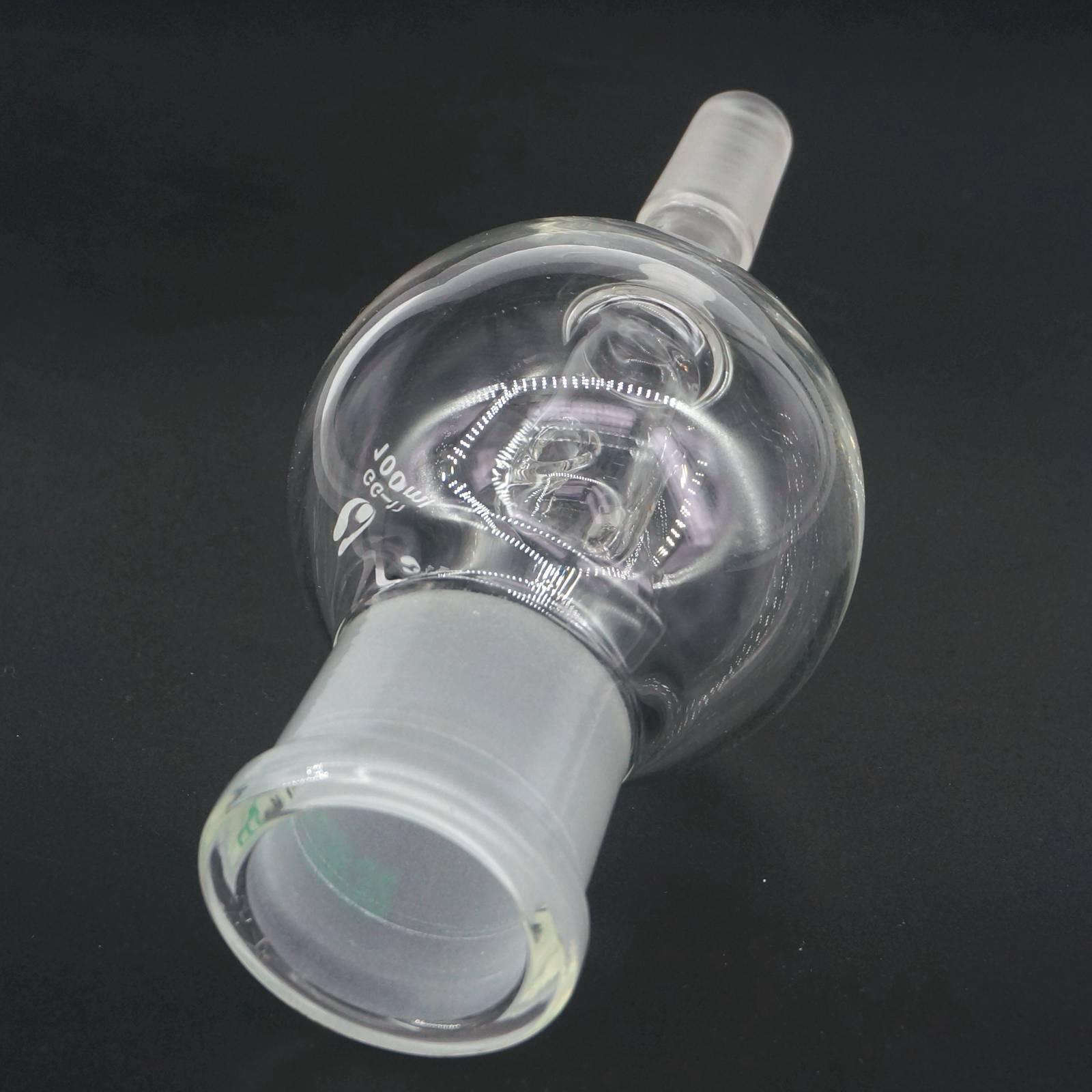 100ml Bump Trap 29 32 Female To 14 23 Male Joint Glass Rotary Evaporator Labware 3