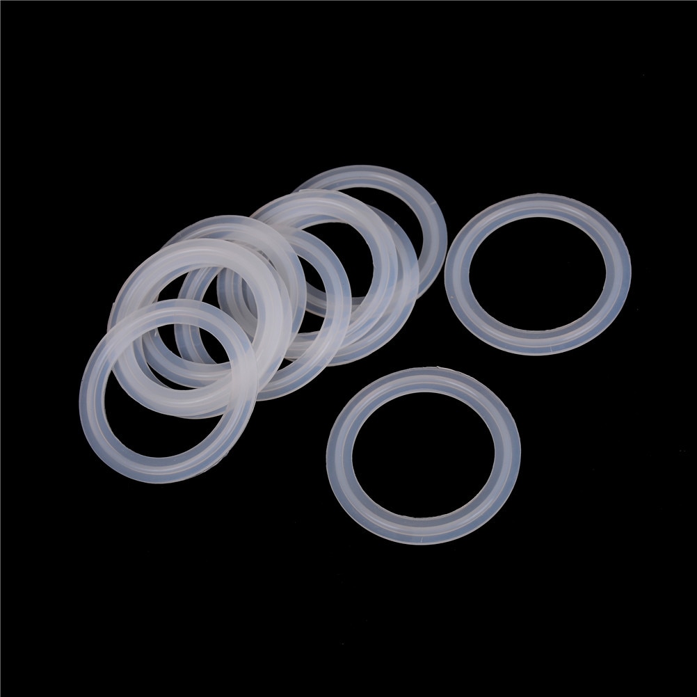10pcs Lot Silicone Sealing Strip Gasket Ring Washer Fit 51mm Pipe X 64mm O D Sanitary 1