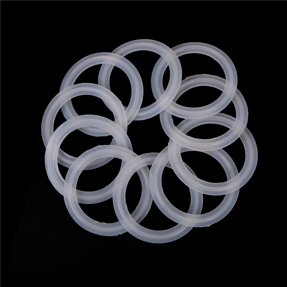 10pcs Lot Silicone Sealing Strip Gasket Ring Washer Fit 51mm Pipe X 64mm O D Sanitary 2