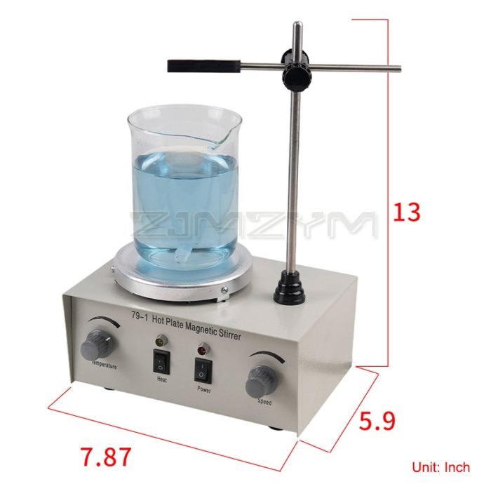 110 220V Heating Magnetic Stirrer 79 1 Lab Heating Dual Control Mixer For Stirring 250W 1000ml 1