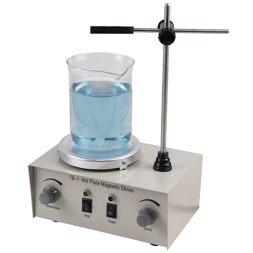 110 220V Heating Magnetic Stirrer 79 1 Lab Heating Dual Control Mixer For Stirring 250W 1000ml