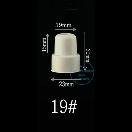 14 19 24 20pcs 50pcs Lab Rubber Stopper Reverse Thread Cap Rubber Sealing Plug For Laboratory 1