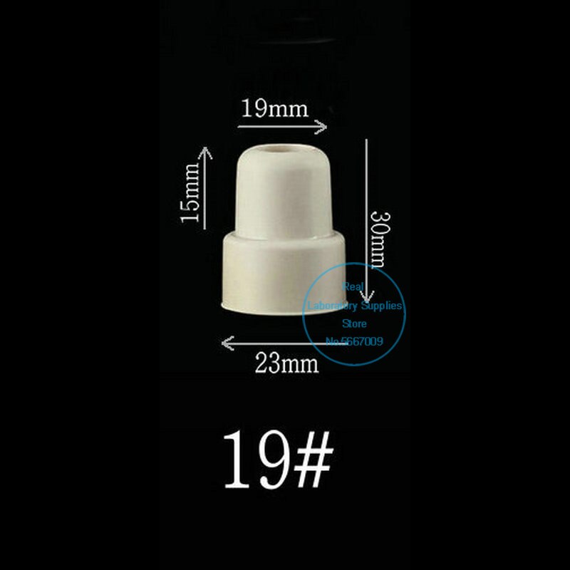 14 19 24 20pcs 50pcs Lab Rubber Stopper Reverse Thread Cap Rubber Sealing Plug For Laboratory 1