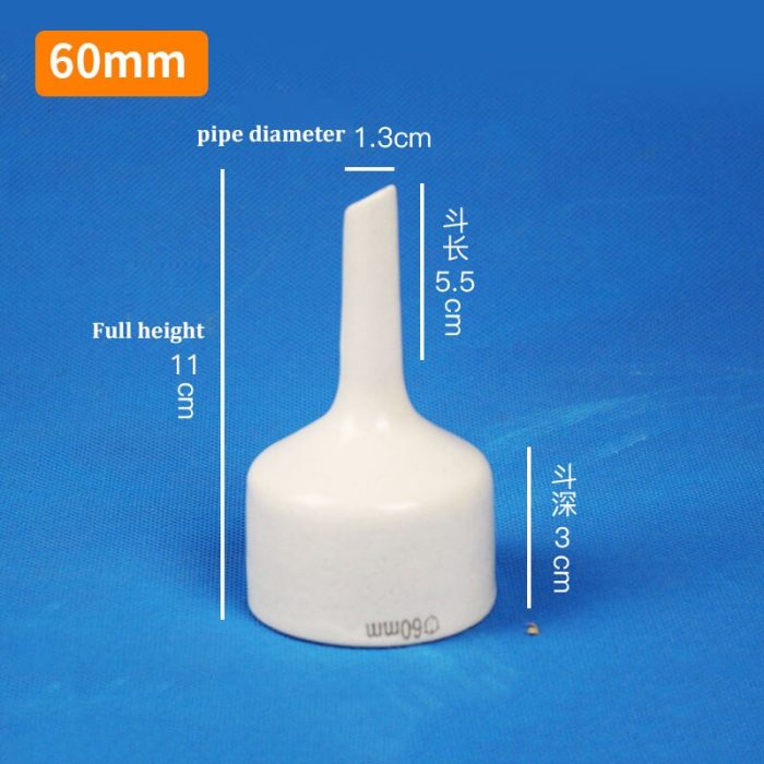 1PC 40mm To 300mm Porcelain Buchner Funnel Chemistry Laboratory Filtration Filter Kit Tools Porous Funnel 4