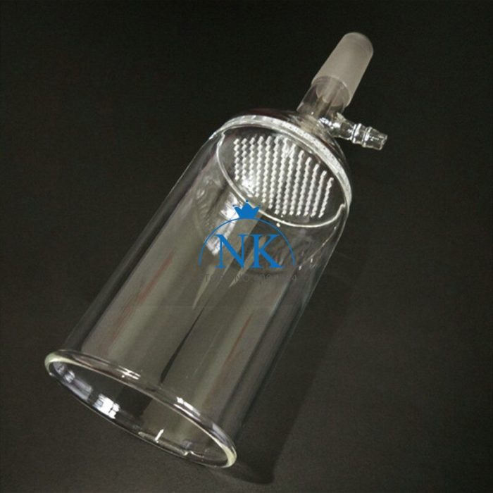1PCS 35ml 60ml 100ml 150ml 250ml 500ml 1000ml Glass 24 Suction Filter Funnel With Glass Hole 2