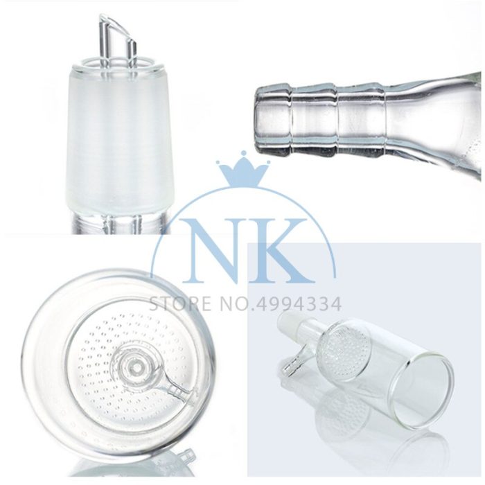 1PCS 35ml 60ml 100ml 150ml 250ml 500ml 1000ml Glass 24 Suction Filter Funnel With Glass Hole 3