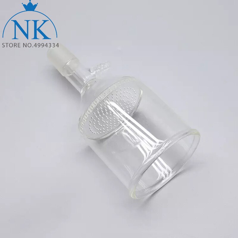 1PCS 35ml 60ml 100ml 150ml 250ml 500ml 1000ml Glass 24 Suction Filter Funnel With Glass Hole