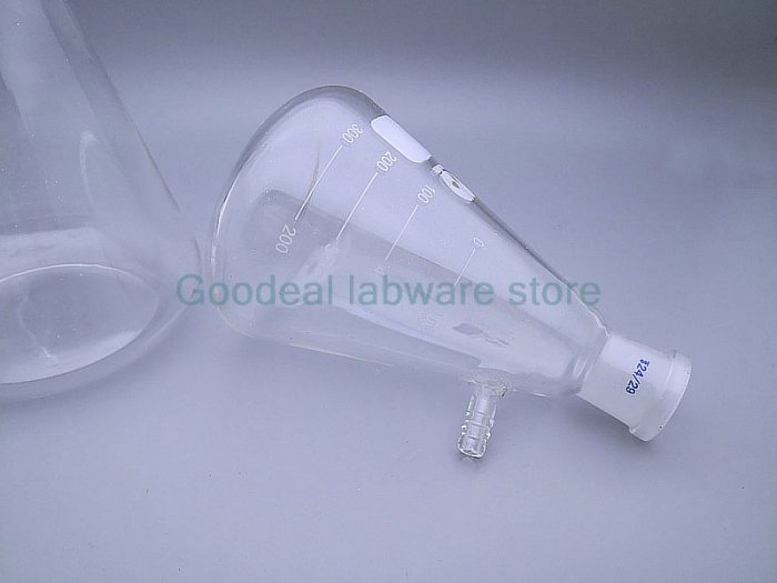 1PCS 50ml To 2000ml Lab Glass Vacuum Filtration Suction Flask Laboratory Filter Bottle With Grinding Mouth 3