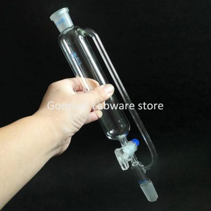 1Piece 25ml To 1000ml Glass Cylindrical Constant Pressure Dropping Funnel With GLASS Piston Laboratory Supplier