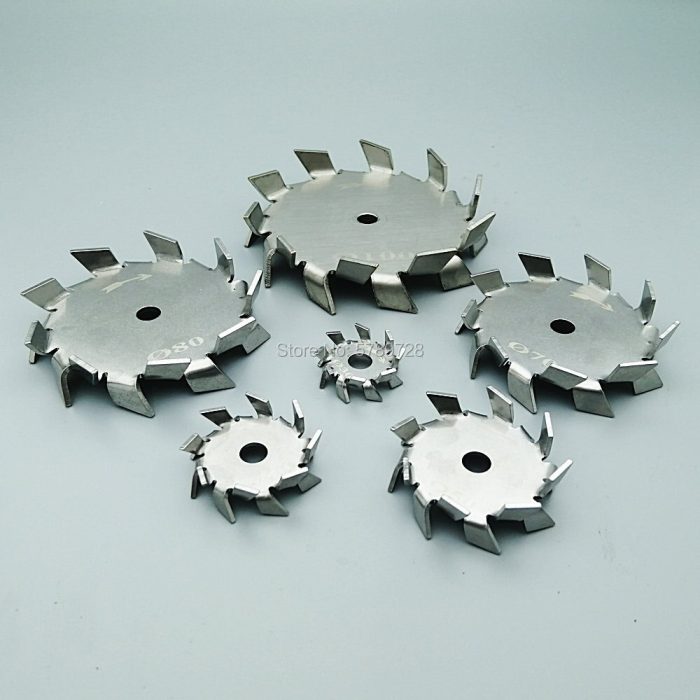 1pc 304 Stainless Steel Saw Tooth Type Stirring Dispersion Disc Lab Dispersing Round Plate Disk Stirrer 1
