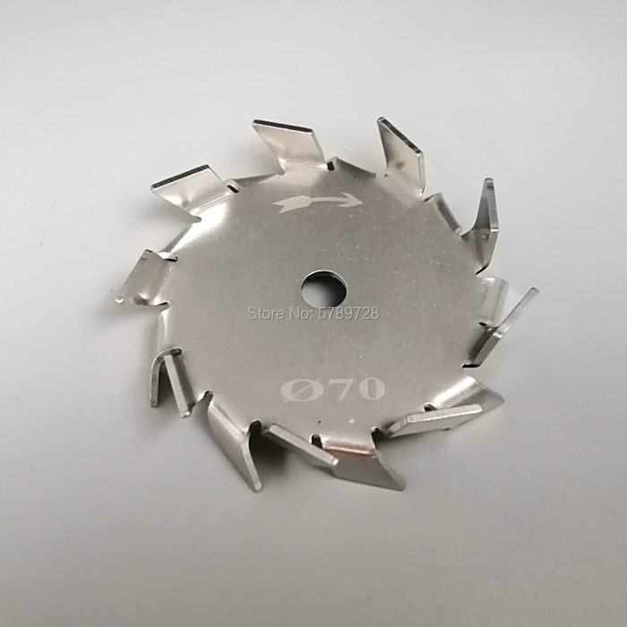 1pc 304 Stainless Steel Saw Tooth Type Stirring Dispersion Disc Lab Dispersing Round Plate Disk Stirrer 3