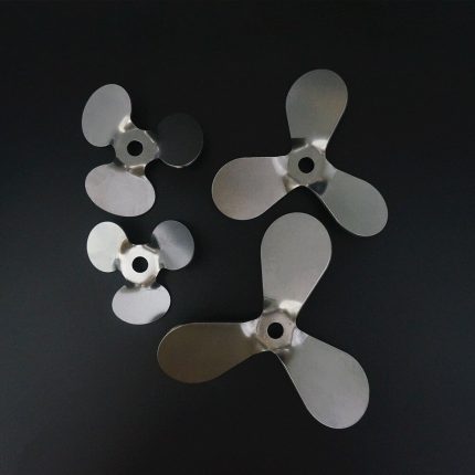 1pcs Lab Stainless Steel DIA40mm To 120mm Three Blade Propeller Three Leaf Paddle For Lab Stirrer