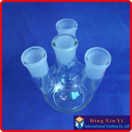 2 Pieces Lot 250ml 24 29 Four Necks Round Bottom Flask Flask Round Bottom With 1