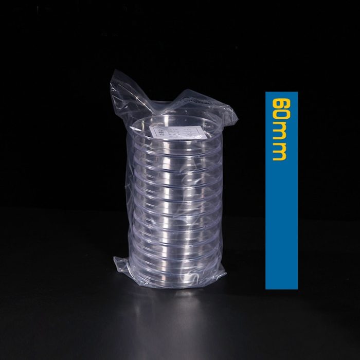 20 Pieces Pack Lab Culture Dish Disposable Plastic Petri Dish Laboratory Equipment 60 70 90mm 2