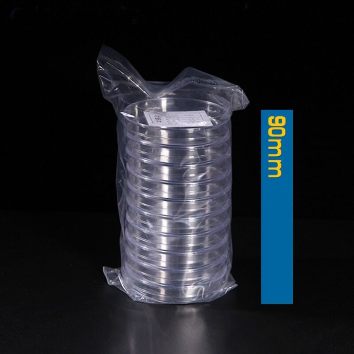 20 Pieces Pack Lab Culture Dish Disposable Plastic Petri Dish Laboratory Equipment 60 70 90mm 3