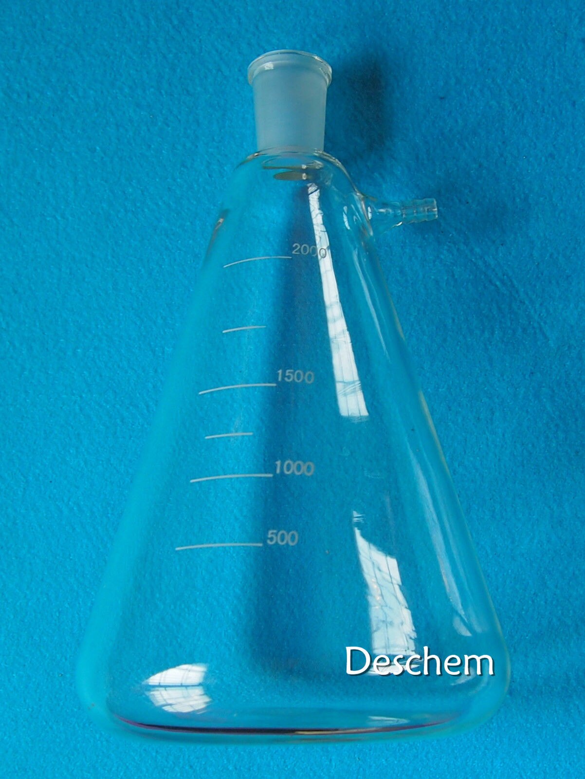 2000ml 24 40 Glass Filter Suction Flask 2L Filtration Bottle With Side Tube 1