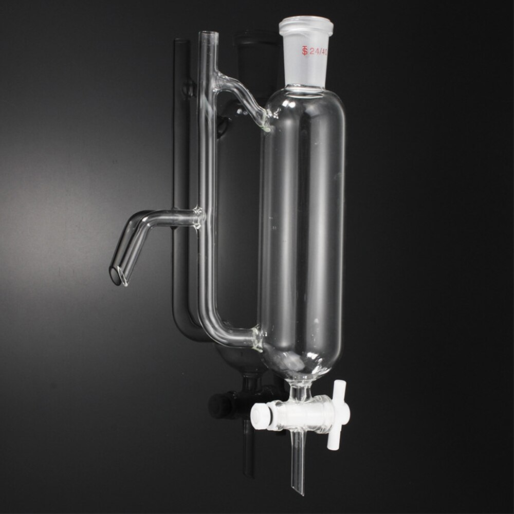 24 40 Soxhlet Extractor Laboratory Glass 100ML 250ML Oil Water Receiver Separator Laboratory Chemical Glass Products 1