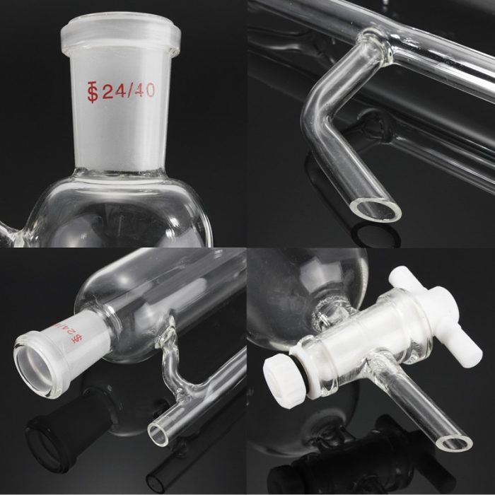 24 40 Soxhlet Extractor Laboratory Glass 100ML 250ML Oil Water Receiver Separator Laboratory Chemical Glass Products 5