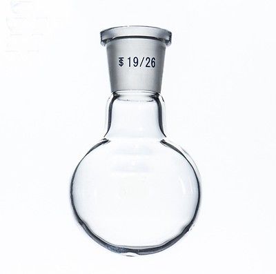 250ml 19 26 Single Neck Round Bottom Flask Boiling Flask For Chemistry Laboratory