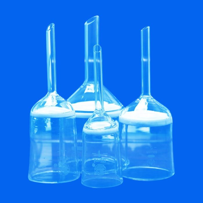 35 60 100 130 250 500 1000ml Sand Core Funnel For Lab Glassware Chemical Laboratory Bacteria 1