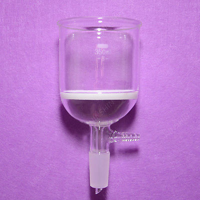 350ml Filter Funnel Buchner 24 40 Joint Buchner Funnel Lab Glassware