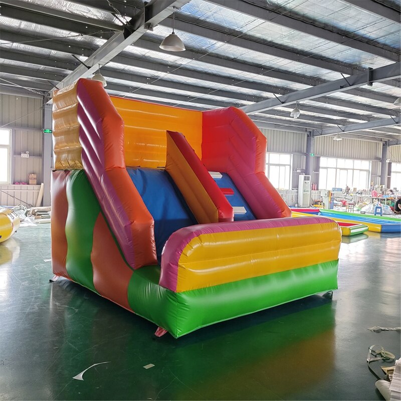 3x3x2 8 Meters Inflatable Slide Mini Size Indoor Outdoor Play PVC High Quality For Children Play