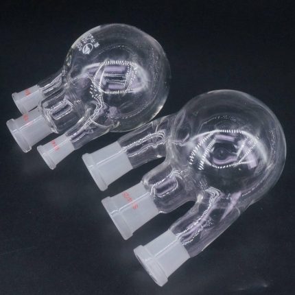 50ml 100ml 150ml 250ml 3 Neck 14 19 24 Central Branch Joint Borosilicate Glass Round Bottom