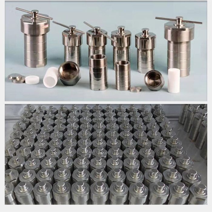 50ml Hydrothermal Autoclave Reactor Vessel Kettle With PTFE Chamber Hydrothermal Synthesis 4