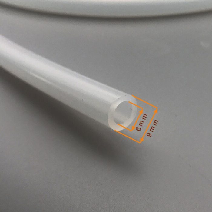 6mm X 9mm Silicone Tubing High Temp Food Grade Tube Flexible Hose Pipe Length 2 5m 2