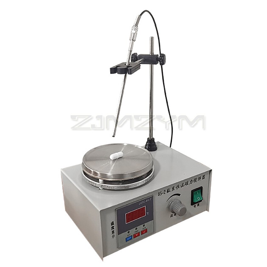 85 2 Laboratory Magnetic Stirrer Heating Plate Digital Display 2200rpm Adjustable Churn Stir Machine Blender Laboratory 1