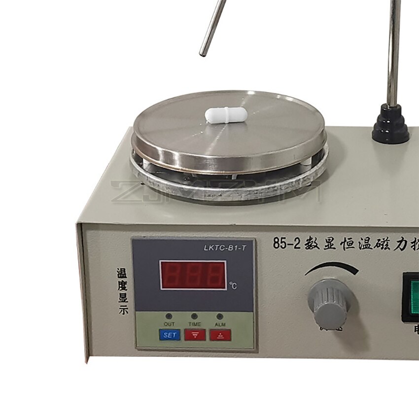 85 2 Laboratory Magnetic Stirrer Heating Plate Digital Display 2200rpm Adjustable Churn Stir Machine Blender Laboratory 2
