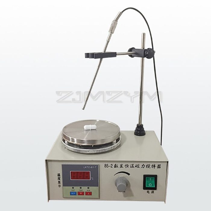 85 2 Laboratory Magnetic Stirrer Heating Plate Digital Display 2200rpm Adjustable Churn Stir Machine Blender Laboratory 3