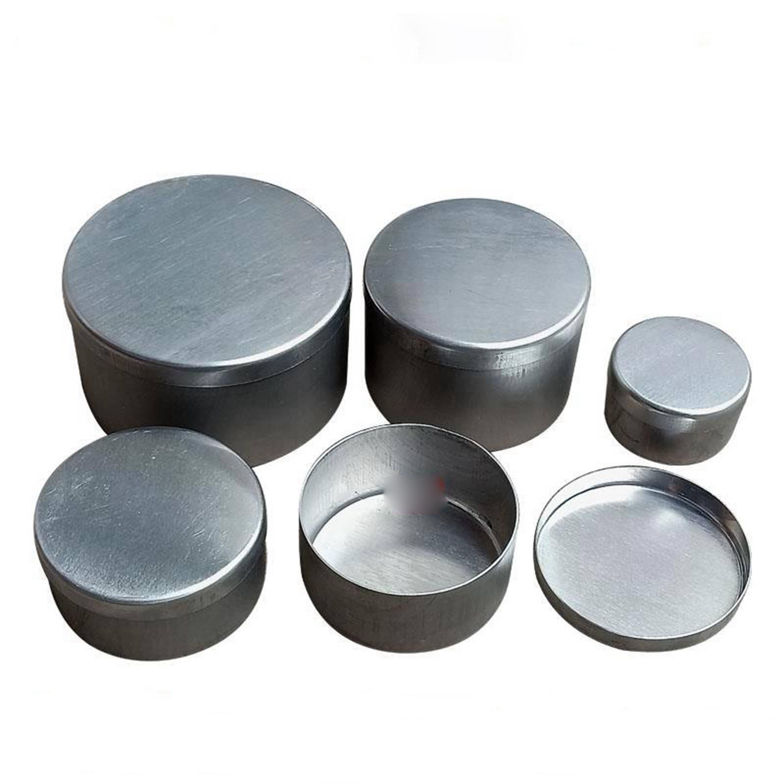 Aluminium O D 40mm To 100mm Height 25mm To 55mm Soil Weighing And Moisture Measuring Box