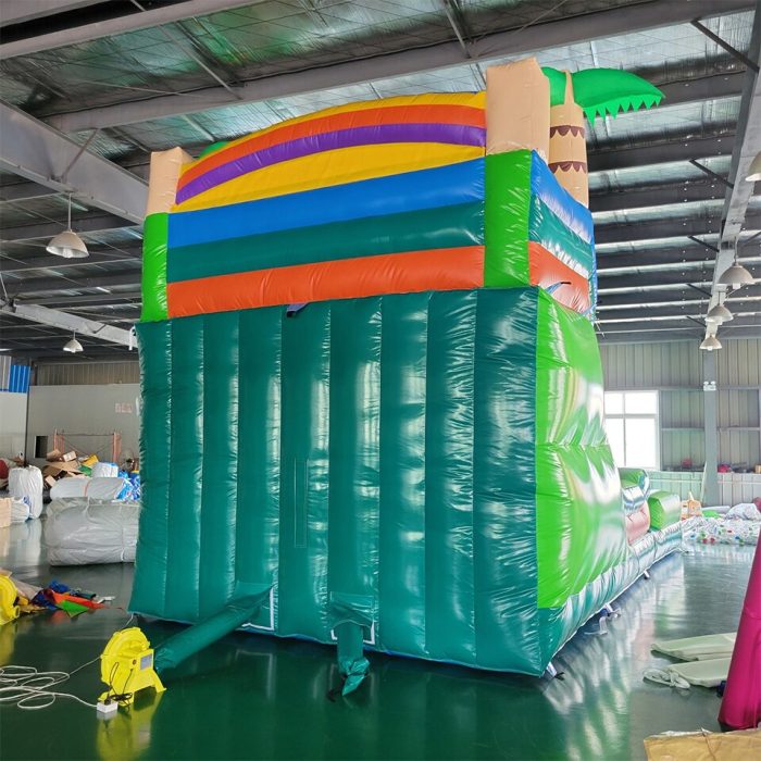 Commercial Safety Jumping Bouncer Waterslide Inflatable Water Slide With Pool 5