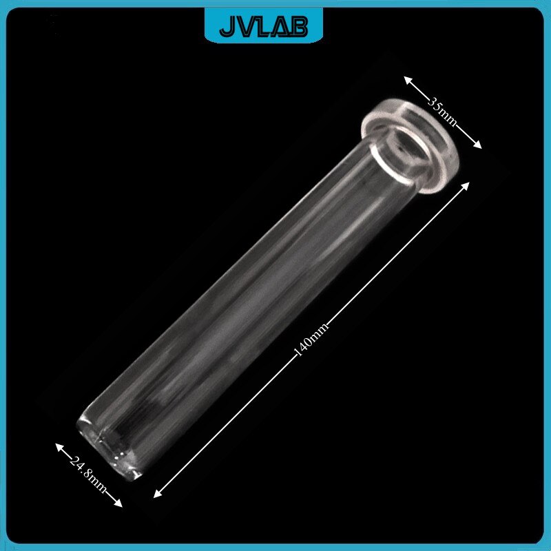 Evaporation Tube Vapor Tube Rotary Evaporator Rotating Glass Shaft Connector 35mm Lab Glassware Accessories Length 140mm 5