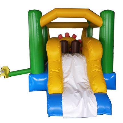 Factory Customized PVC Inflatable Trampoline With Slide Inflatable Bounce Combo Inflatable Obstacle Course 1