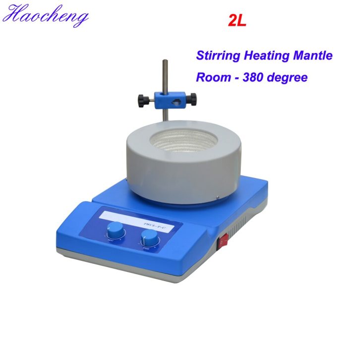 Free Shipping 2L Laboratory Heating Mantle With Magnetic Stirrer