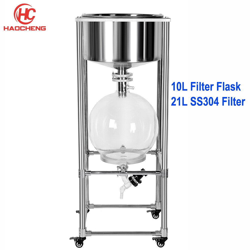 Free Shipping Nutsch Filter Vacuum Filtration Apparatus For Laboratory Stainless Steel Cheap Price 10L Vacuum Filter