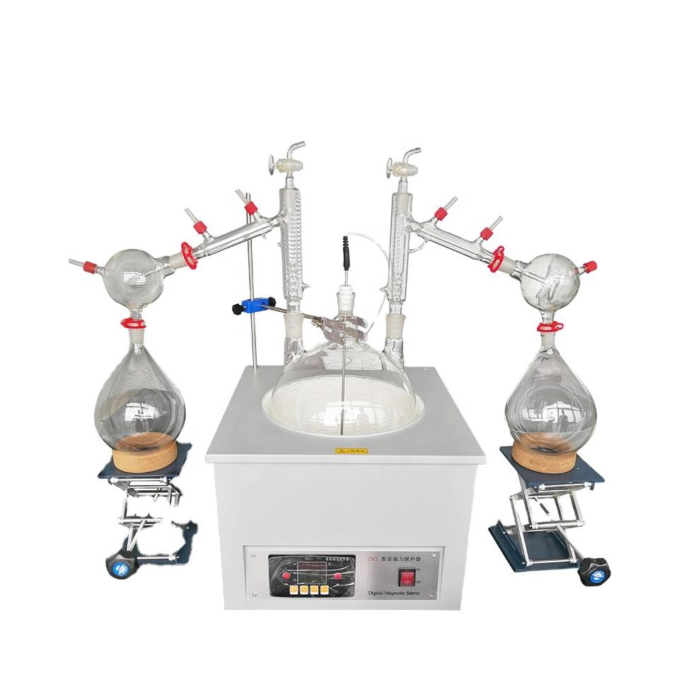 20L Lab Vacuum Short Path Distillation Distiller Equipment for Hemp Essential Oil Extraction